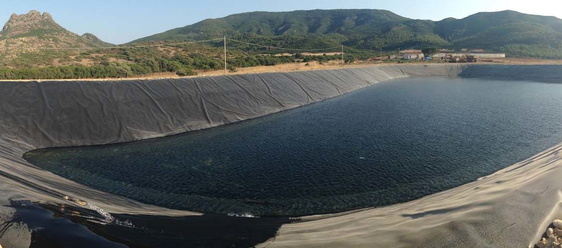 geg impermeabilizzazioni laghetti artificiali polietilene hdpe in Sardegna