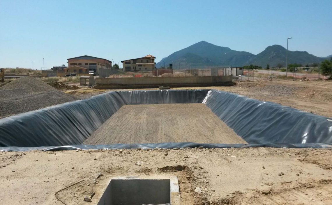 geg impermeabilizzazioni in Sardegna vasche fitodepurazione polietilene hdpe