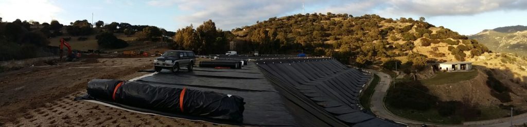Messa in sicurezza ex discarica – Capping polietilene ad alta densità Nuoro – Sardegna